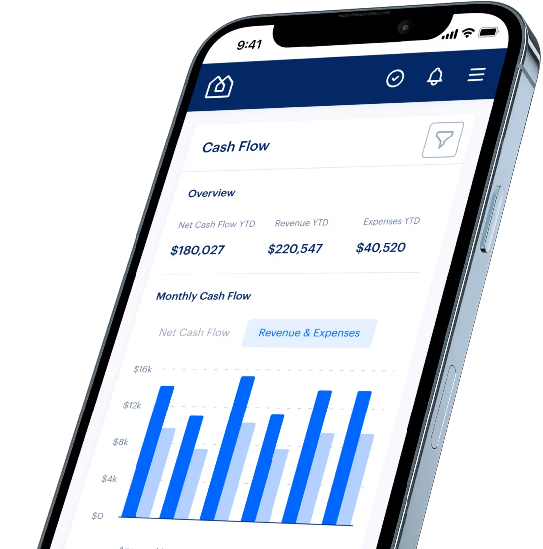 cash flow in baselane app