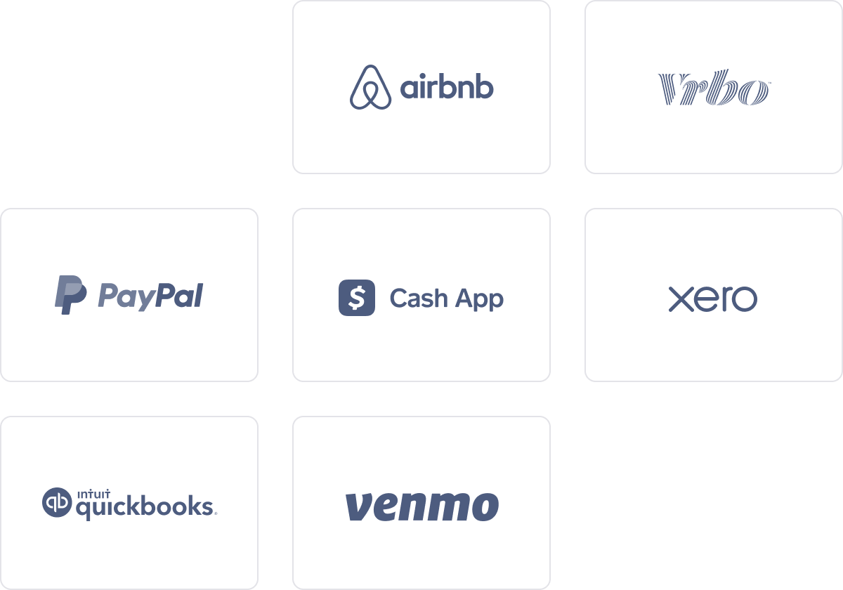 Multiple brand logos in a section