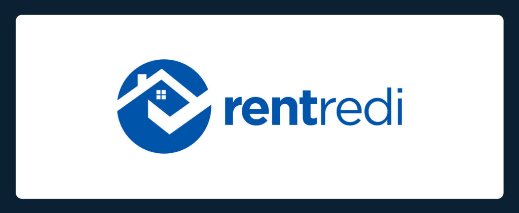 RentRedi’s logo on a simple background.