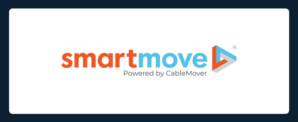 A simple design with the SmartMove logo